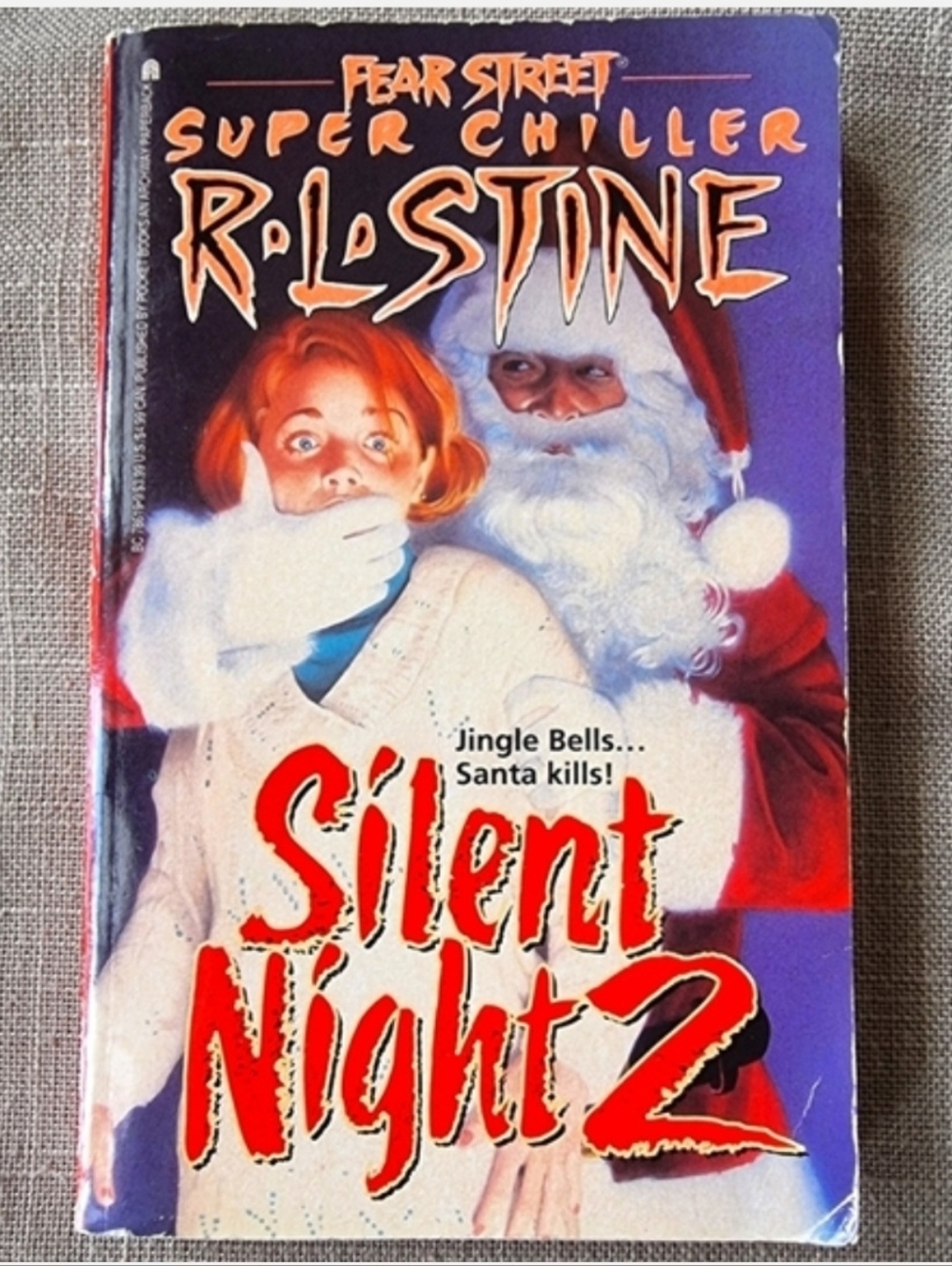 R.L. Stine Silent Night 2 — Fear Street Super Chiller Vintage Horror Paperback